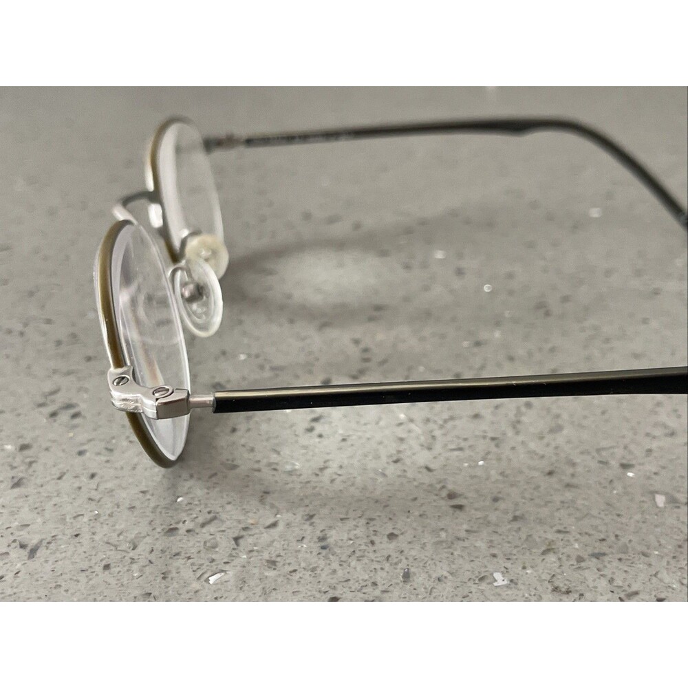 Koh Sakai Eyeglass Frames ONLY KS 9408 2 SLV Silver 45-23-145 Handmade in Japan - Picture 4 of 12